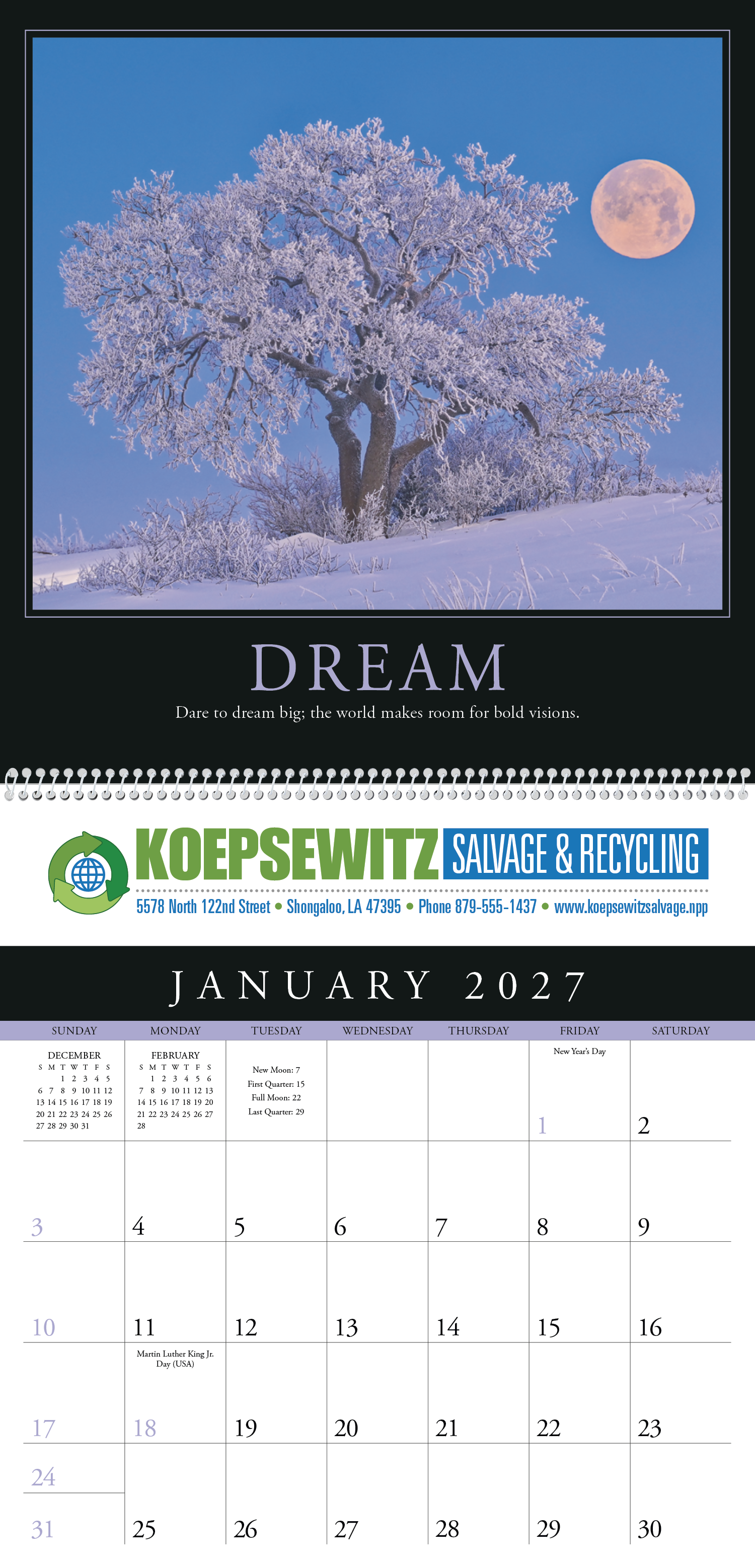 Triumph® Calendars Motivations Calendar 36