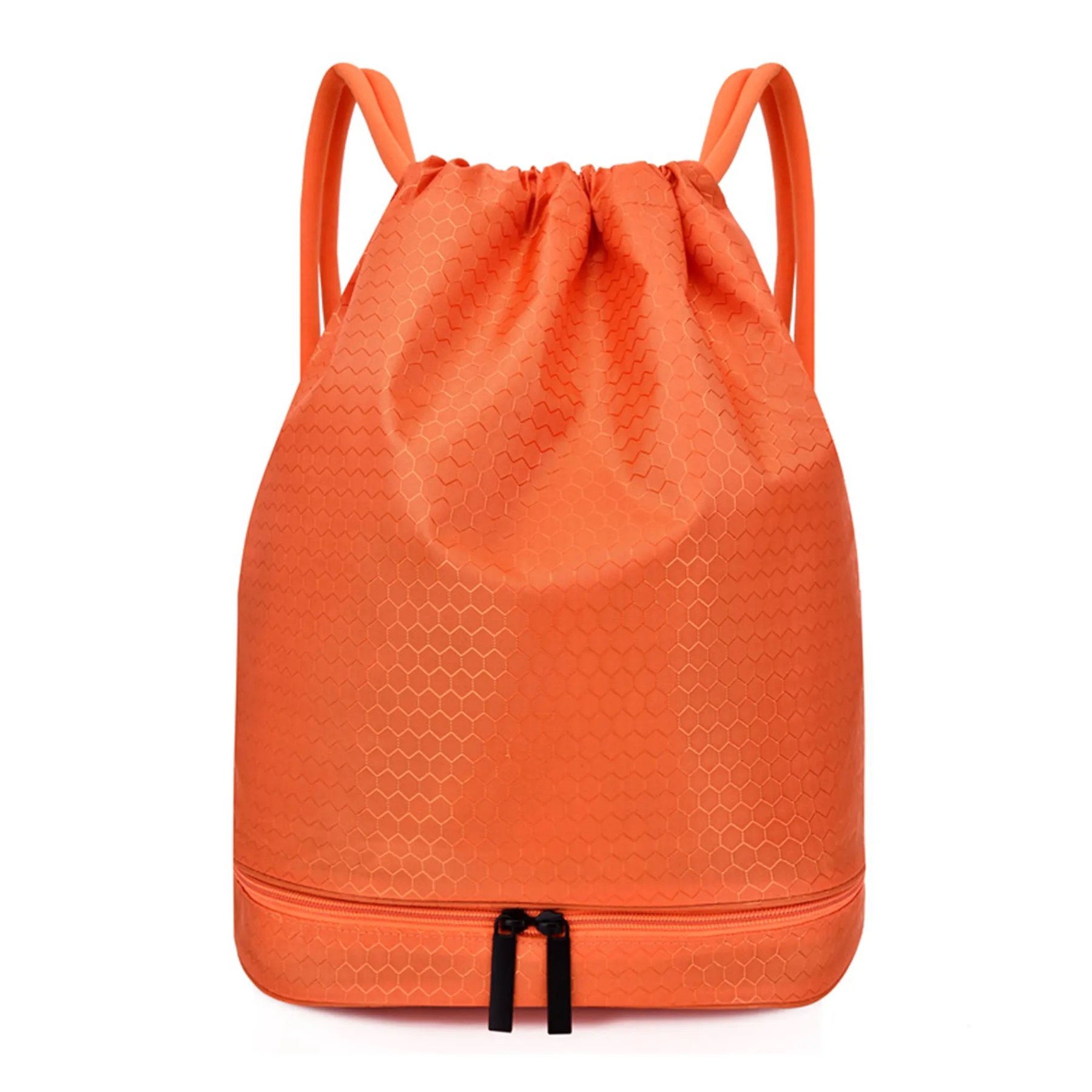 Polyester Dry Wet Separation Sports Drawstring Backpack 5