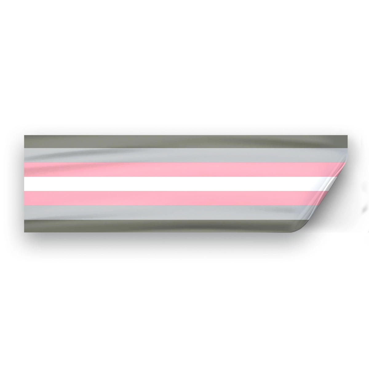 3" x 10" Demigirl Window Decals 2