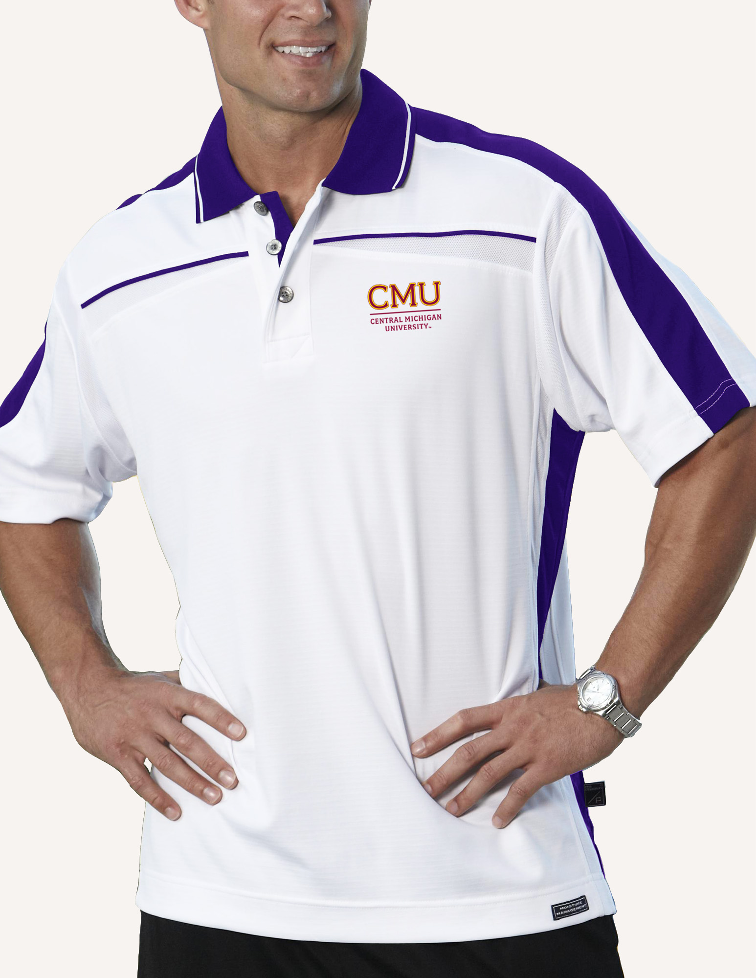 Men's Vantage Ottoman Polo Shirt 7