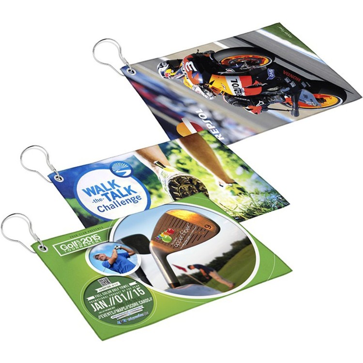 Opper Fiber® Sports Cleaning Towel w/Sport Clip (11.75"x8")