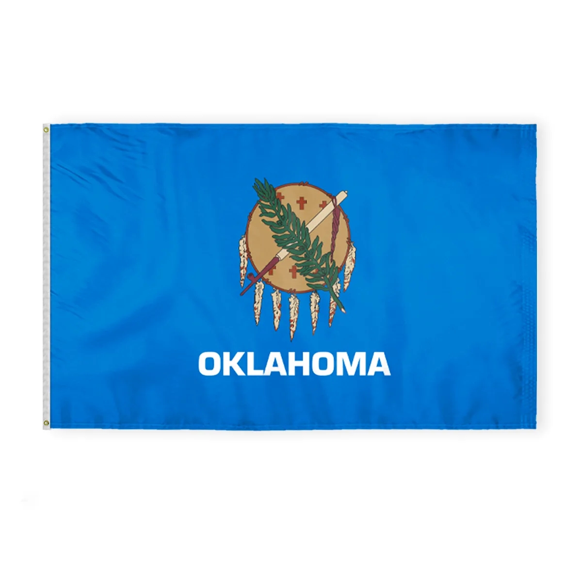12"x18" to 8'x12' Oklahoma Nylon Flags 1