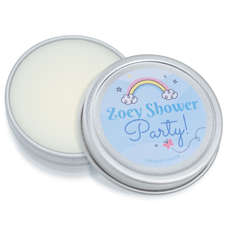 Custom Natural Lip Balm Tins 26