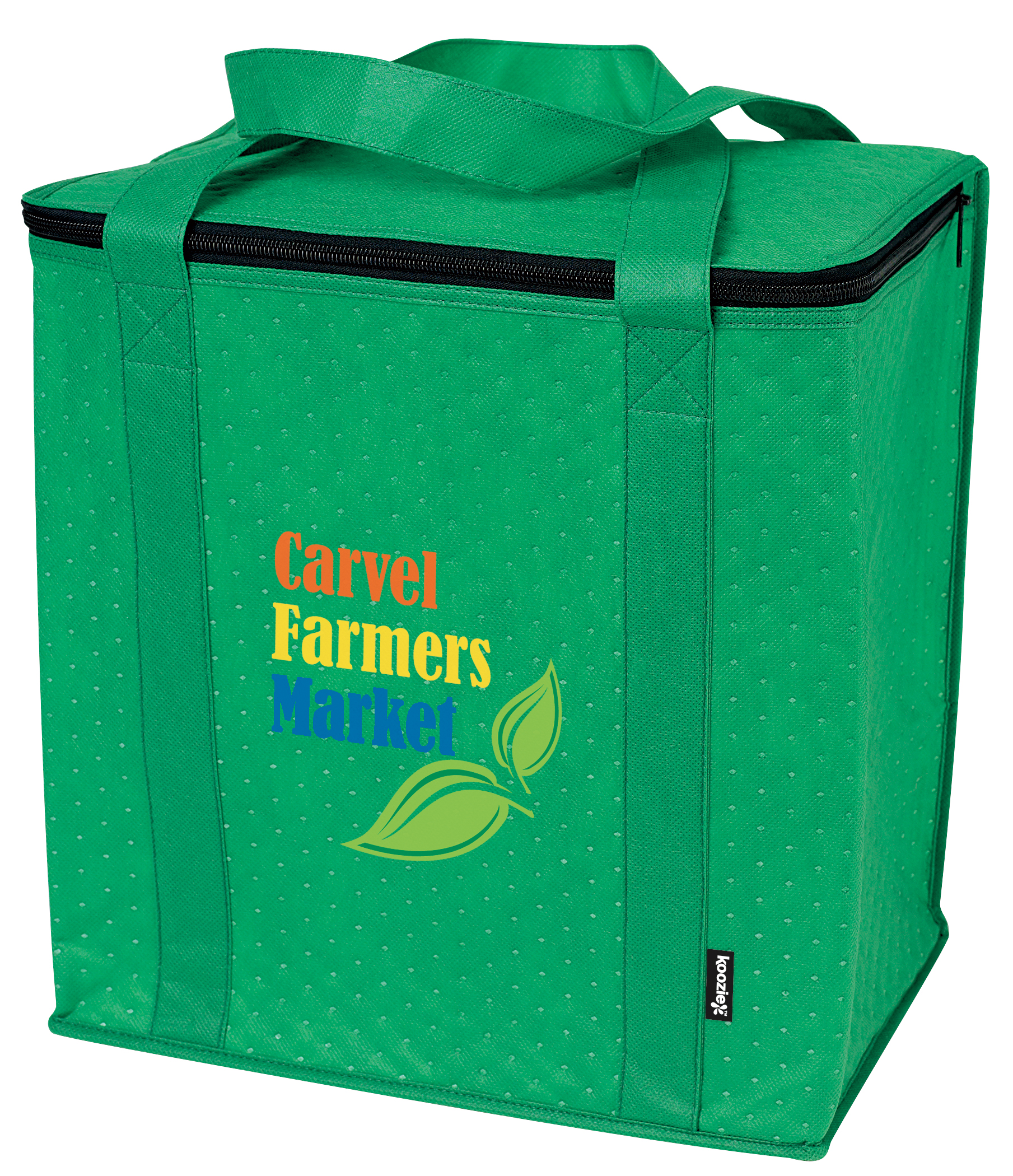 Zippered Insulated Grocery Tote