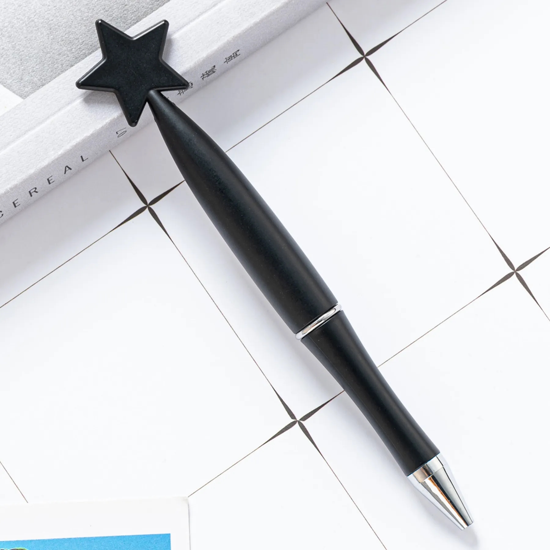Plastic Rotary Star Ballpoint Pen 9