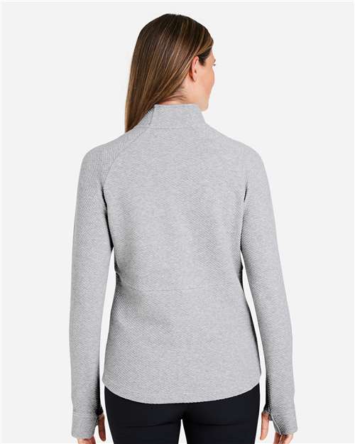 Women's Spirit Textured Quarter-Zip Pullover - NE725W 36