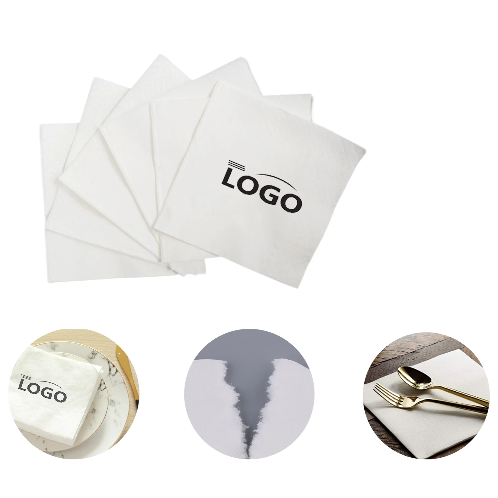 Square Napkin Advertising Paper 5