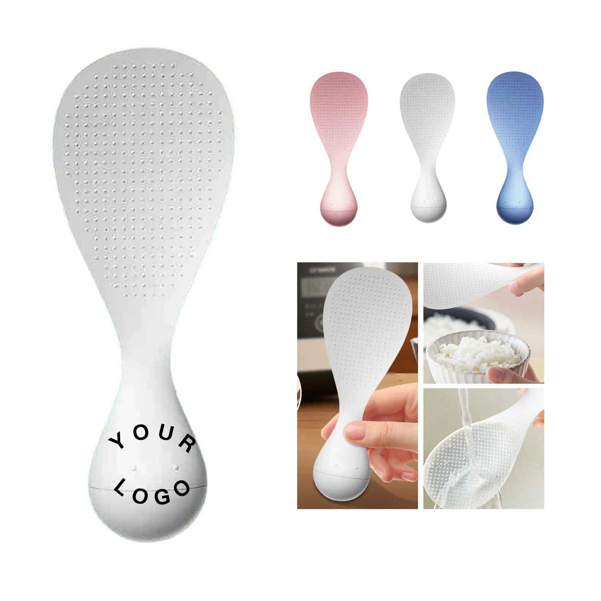 Durable Roly Poly Rice Paddle for Easy Serving 1
