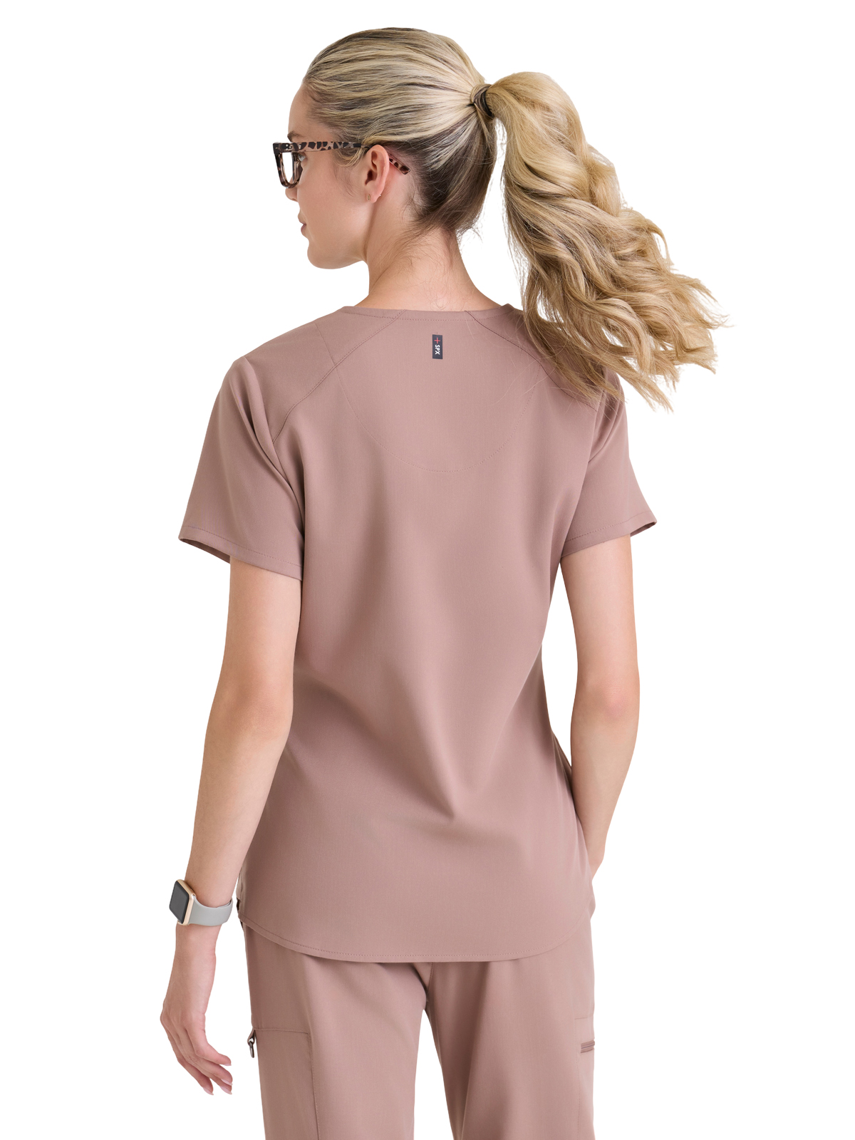 Grey's Anatomy Spandex Stretch - Women's Four-Pocket V-Neck Emma Scrub Top 20