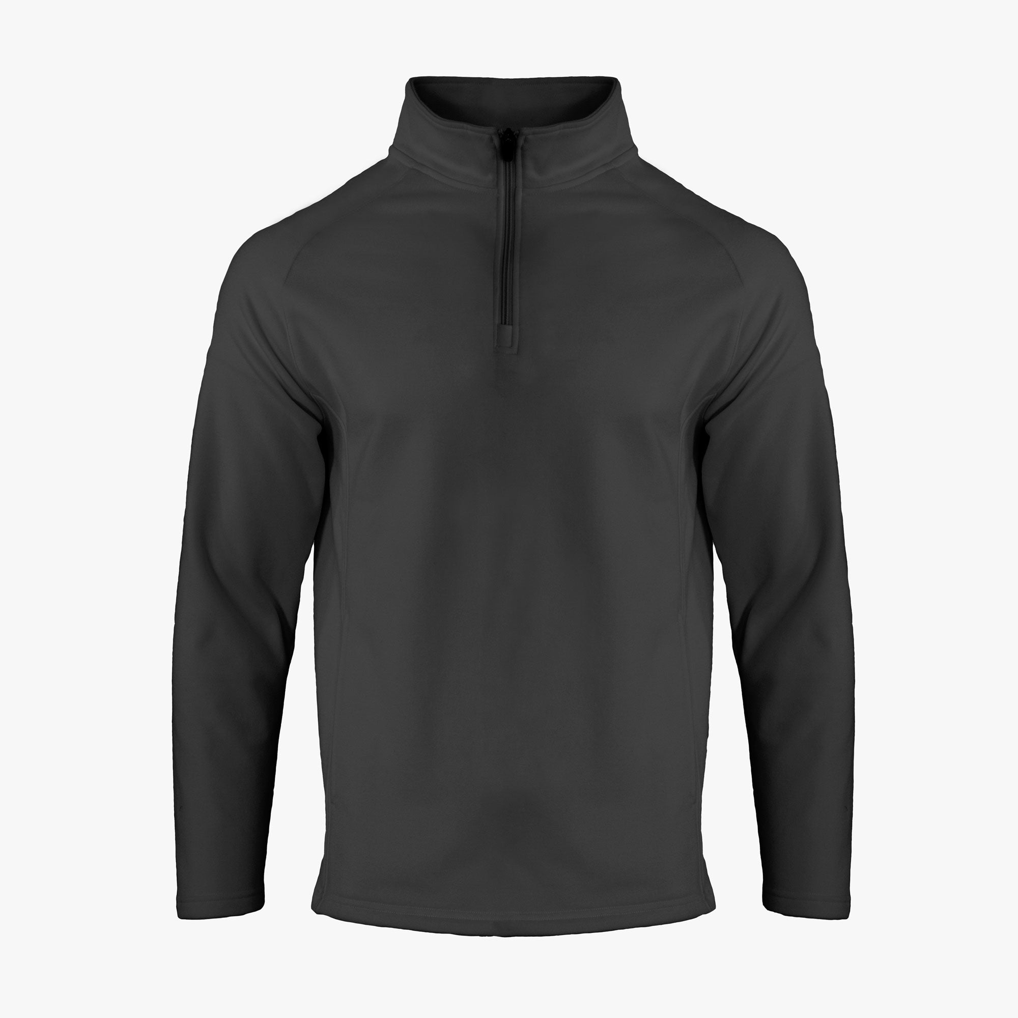 #W744 / Essential Fleece Men's 1/4 Zip Stand Up Collar 2