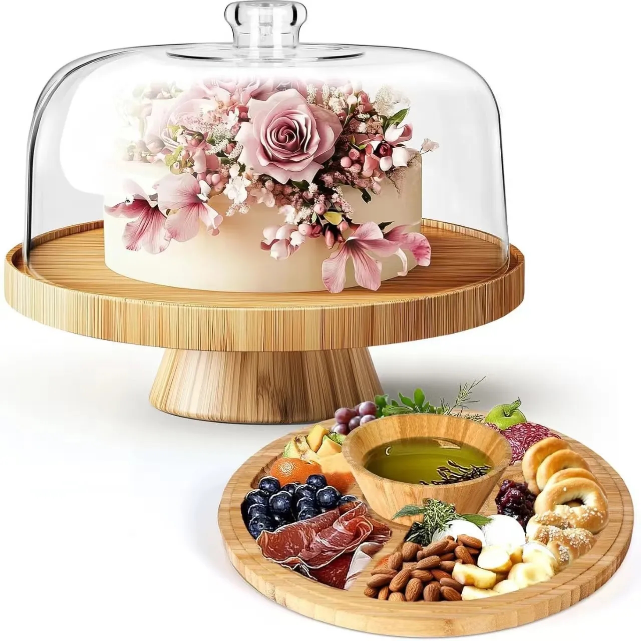 Mastertop Cake Stand With Dome Cover 3