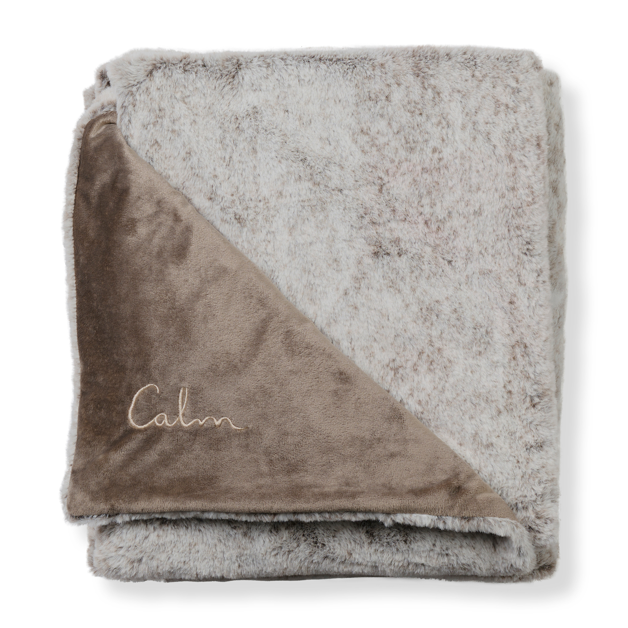Luxe Faux Fur Throw Blanket 18