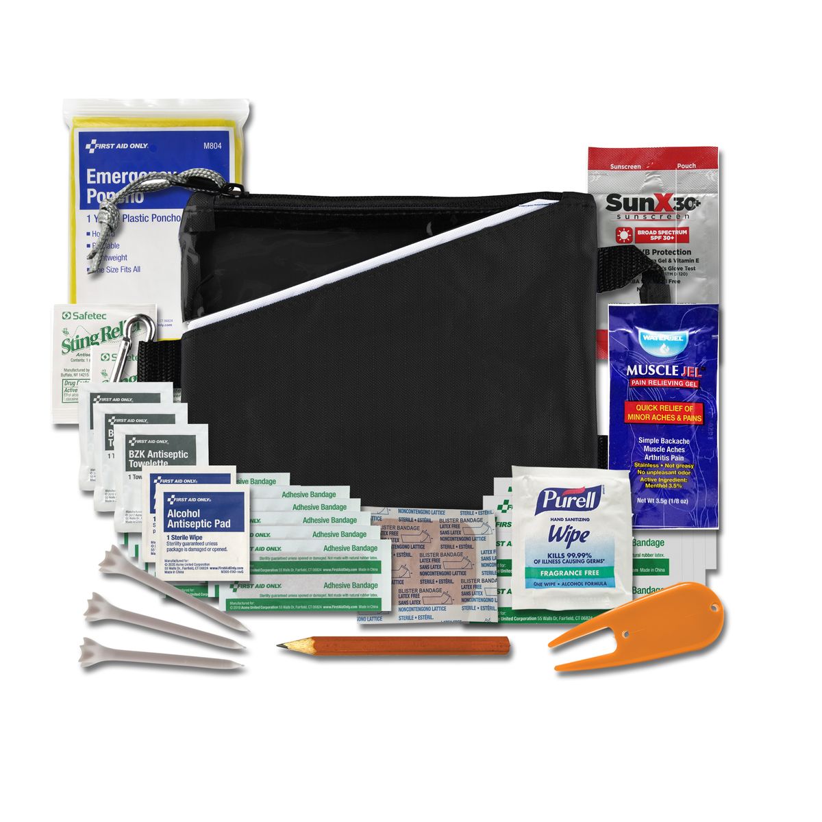 Practical Golf Safety And Wellness Kit 3