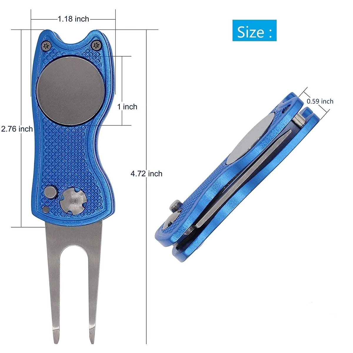 Metal Golf Divot Tool 2