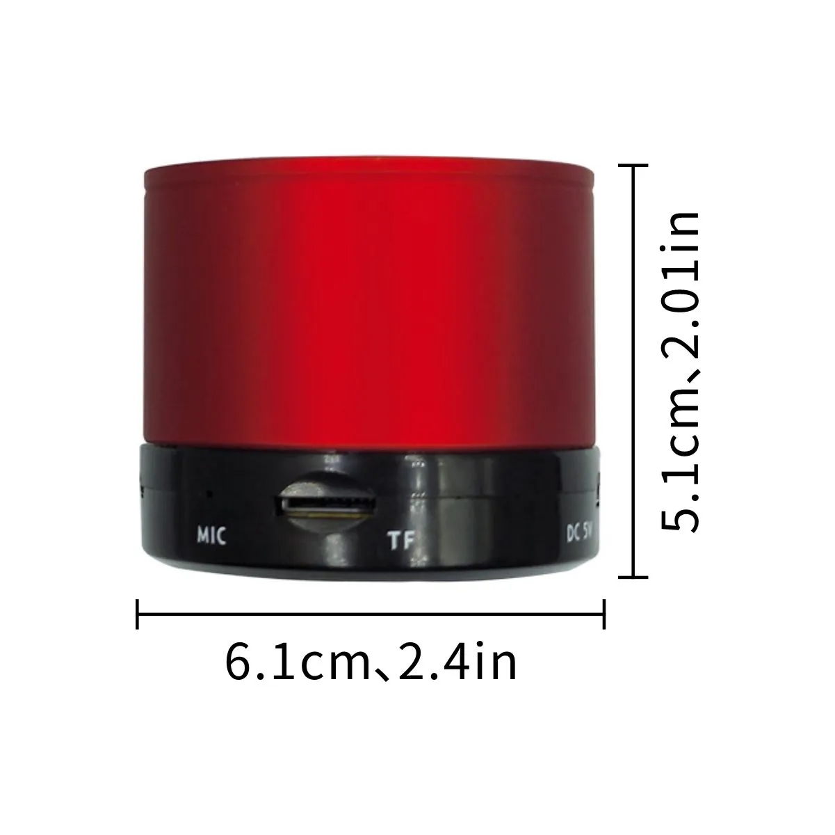 Portable Metal Bluetooth Speaker 4