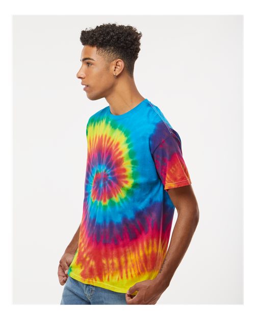 Unisex Multi-Color Tie-Dyed T-Shirt - 1000 34