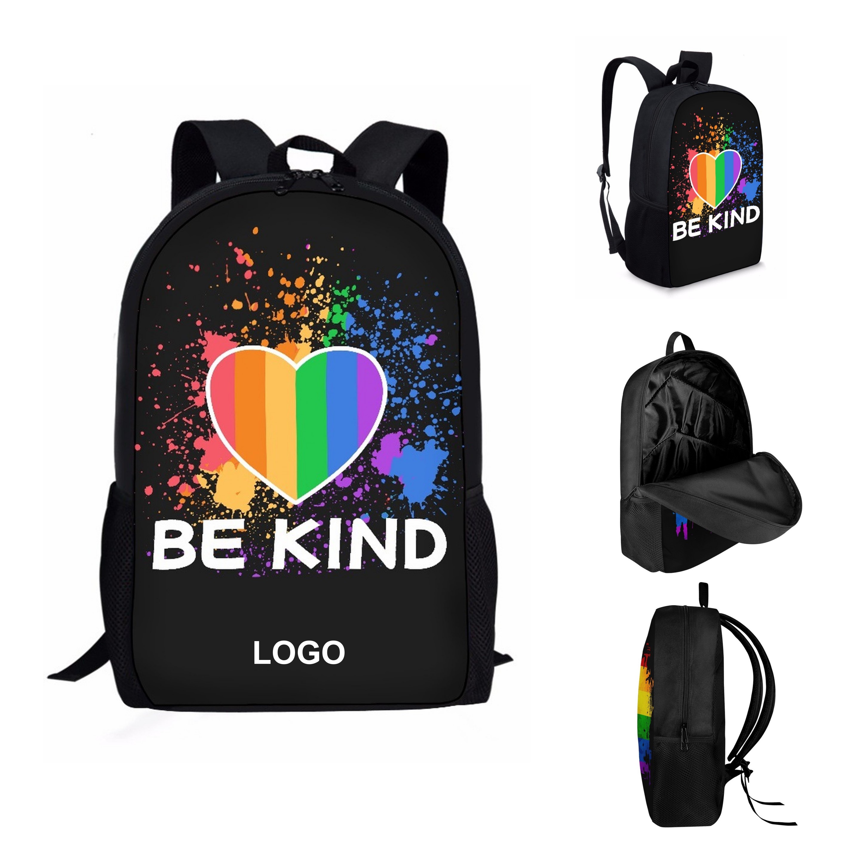 Rainbow Backpack (direct import) 4