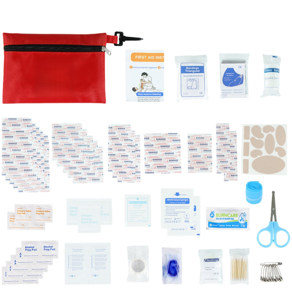 140 Piece Small First Aid Kits 3