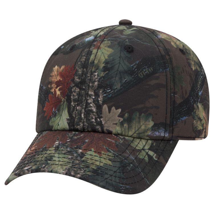 OTTO CAP® Camouflage 6 Panel Low Profile Baseball Cap 4