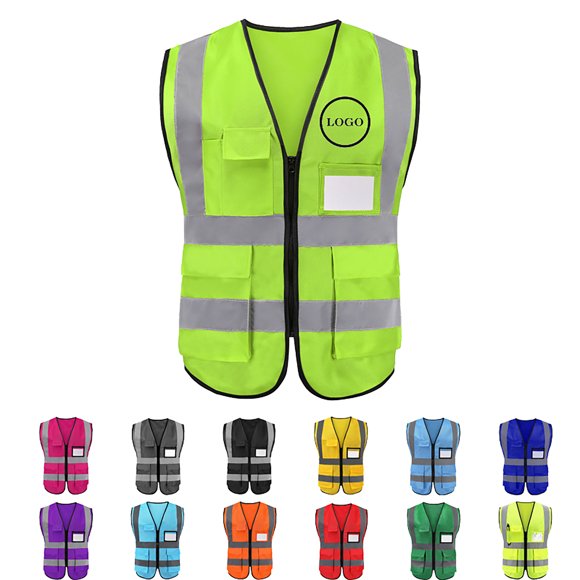 High-Visibility Reflective Safety Vest 1