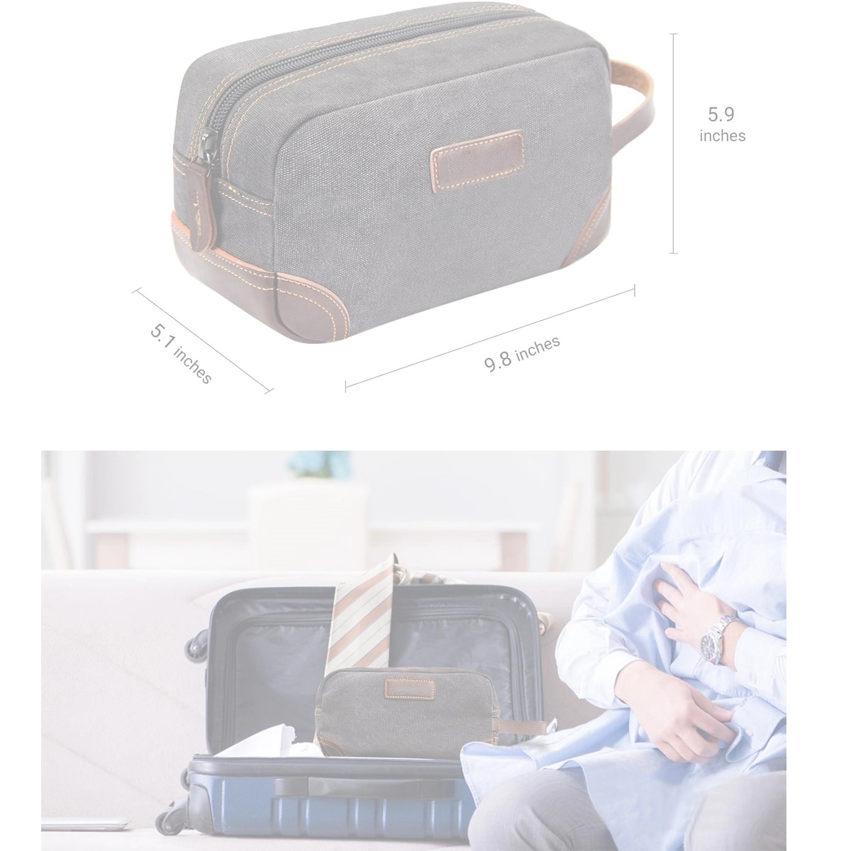 Men'S Travel Toiletry Bag 1