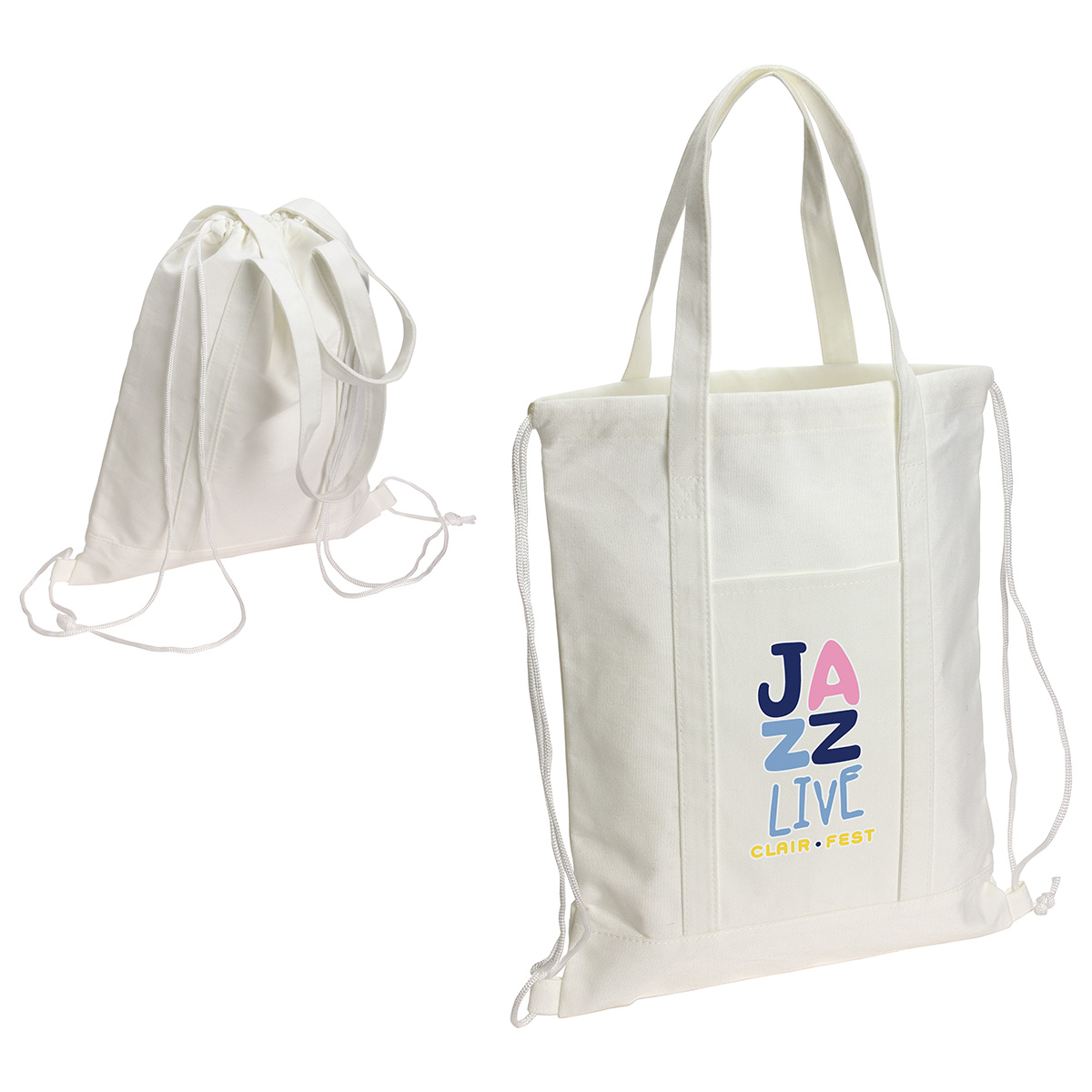 Sloop RPET Canvas Drawstring Bag 5