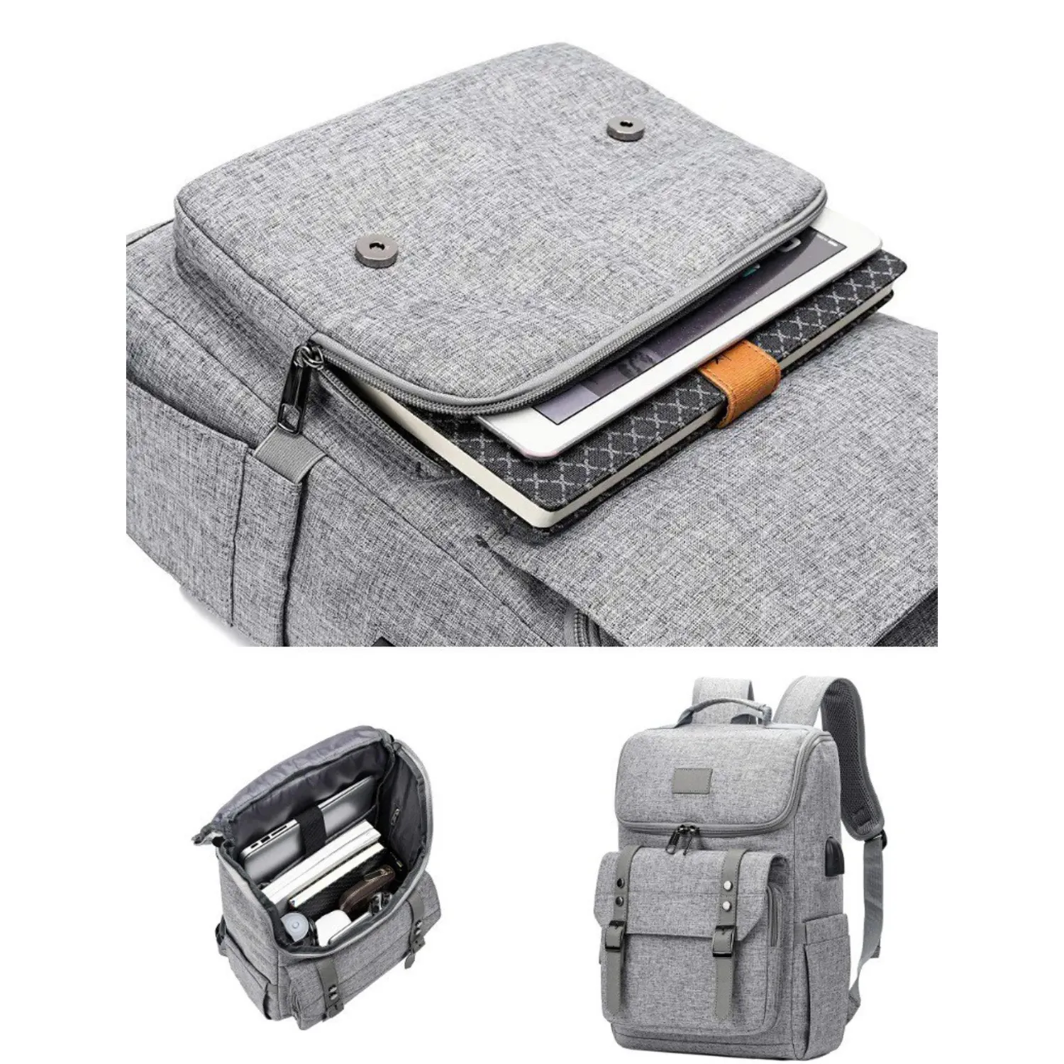 Travel Laptop Backpack With Usb Charging Port 3