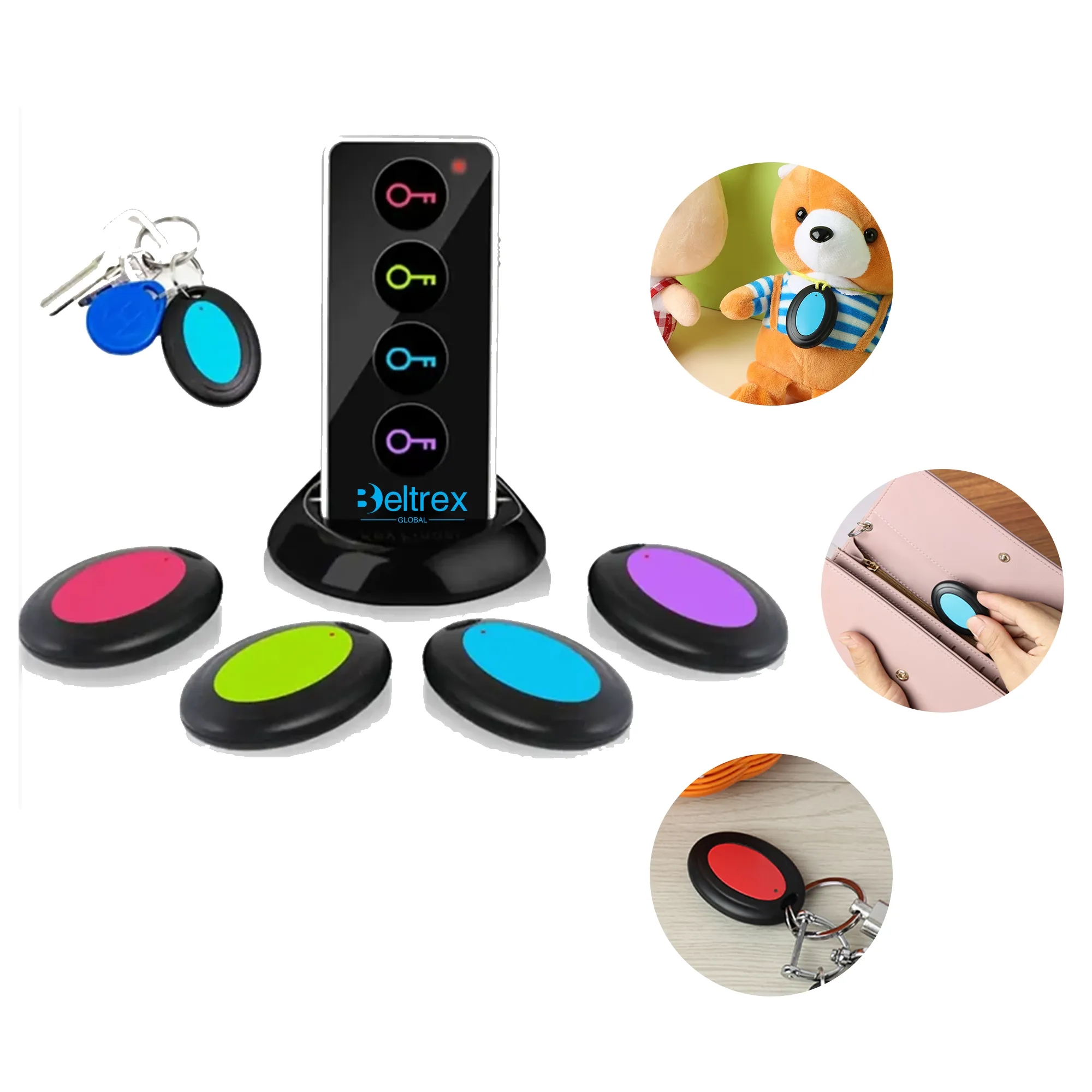 Wireless Item Finder with Four Receivers 4