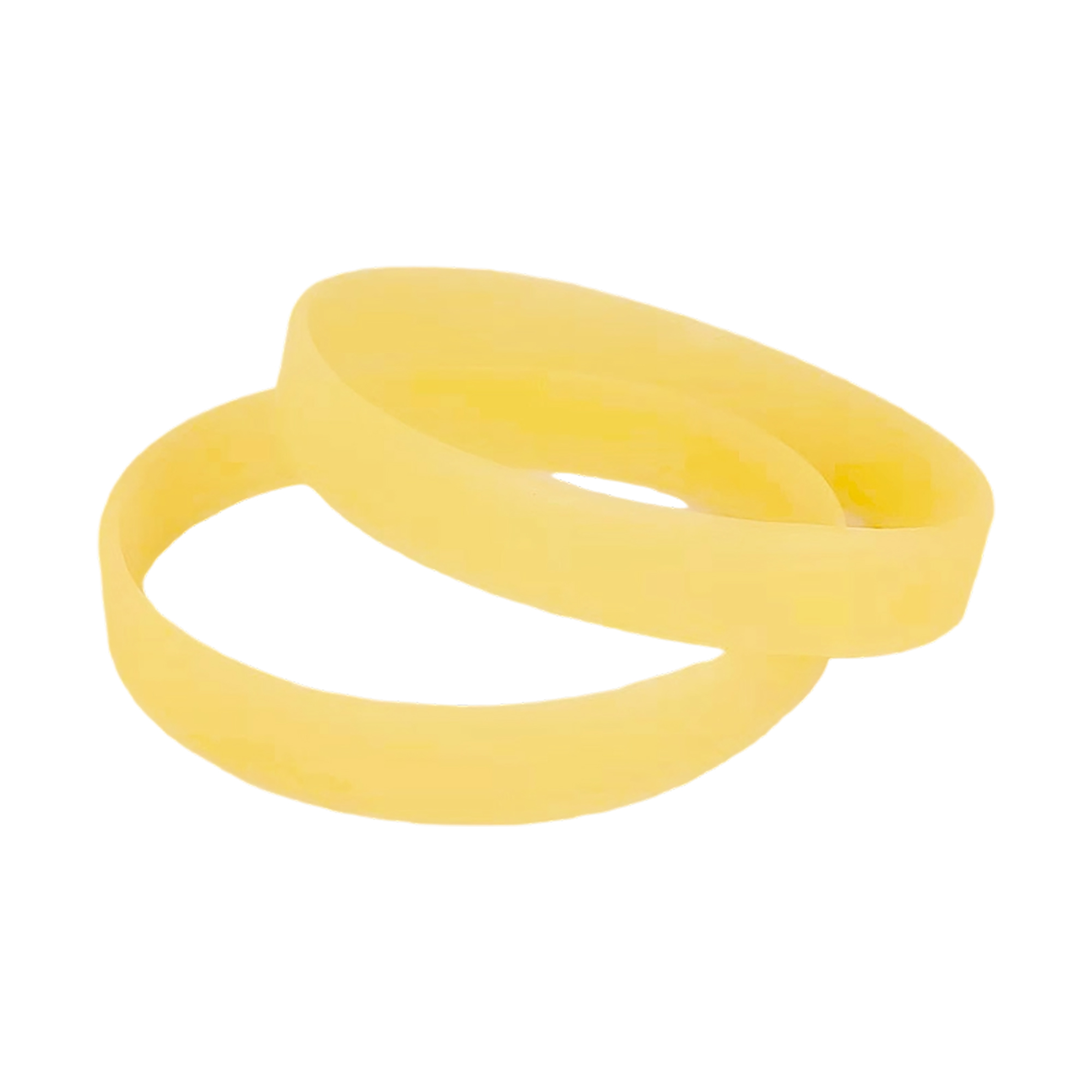 Silicone Wristband Glow In The Dark 8 x 0.5" Durable Design 9