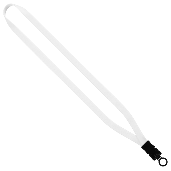 1/2" Dye-Sublimated Stretchy Elastic Lanyard with Plastic Snap-Buckle Release 4