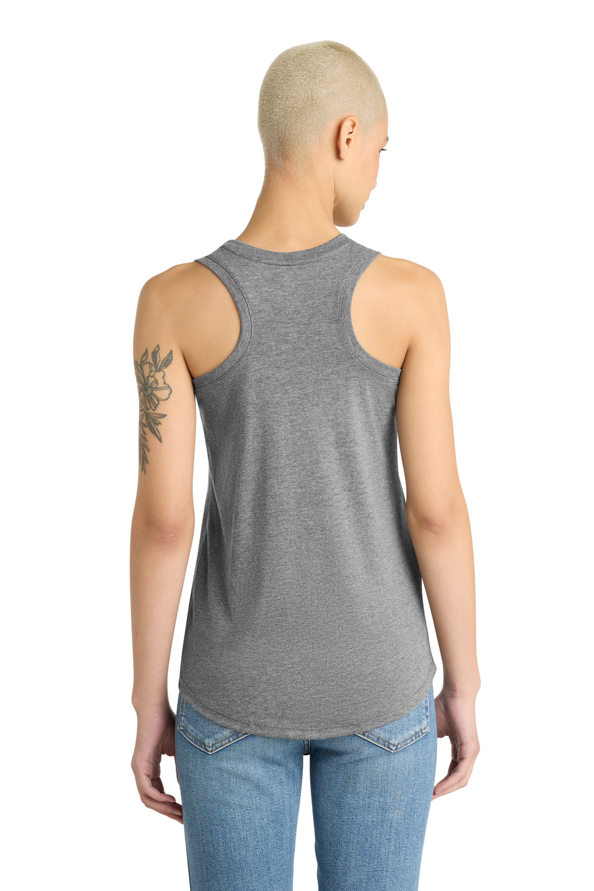 District Women's Perfect Tri Racerback Tank. DM138L 57