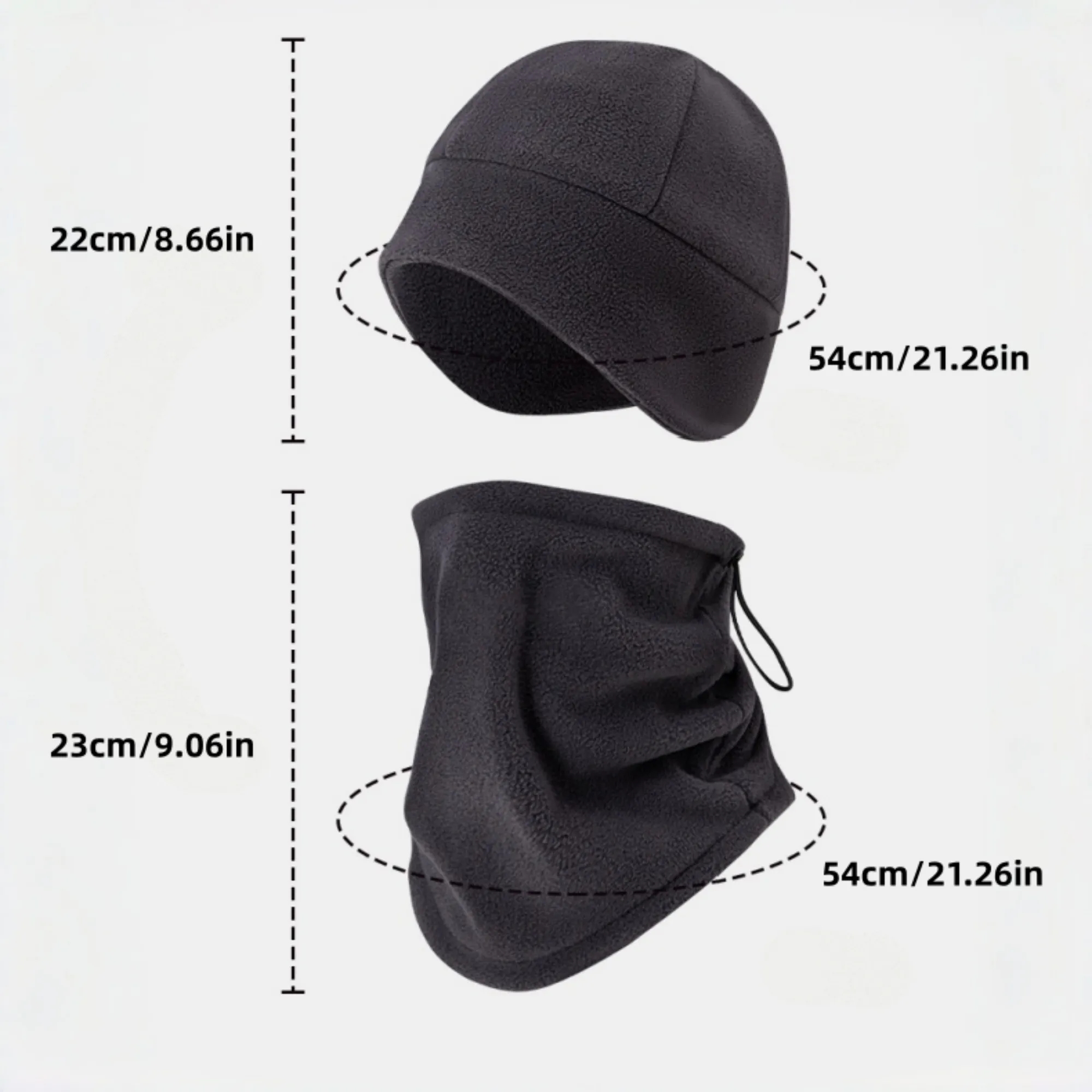 Winter Hat Neck Warmer Set 5