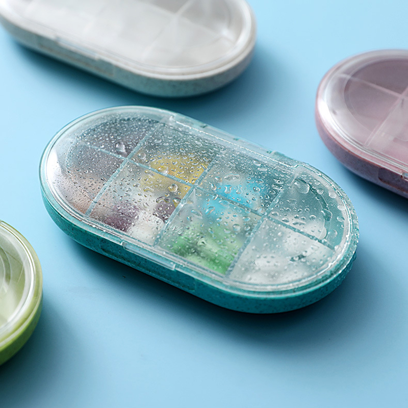 8 Compartments Waterproof Pill Box 7
