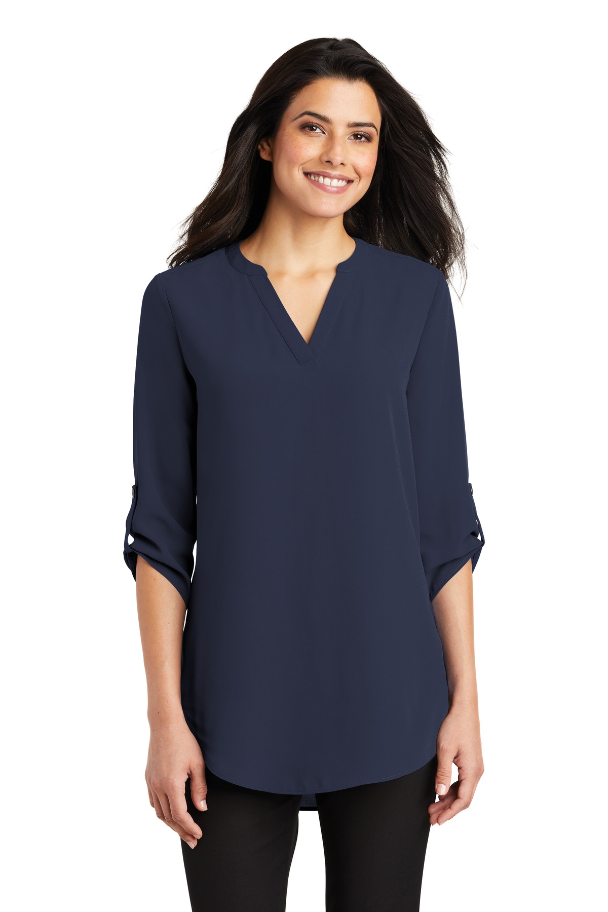 Port Authority Women's 3/4-Sleeve Tunic Blouse. LW701 8