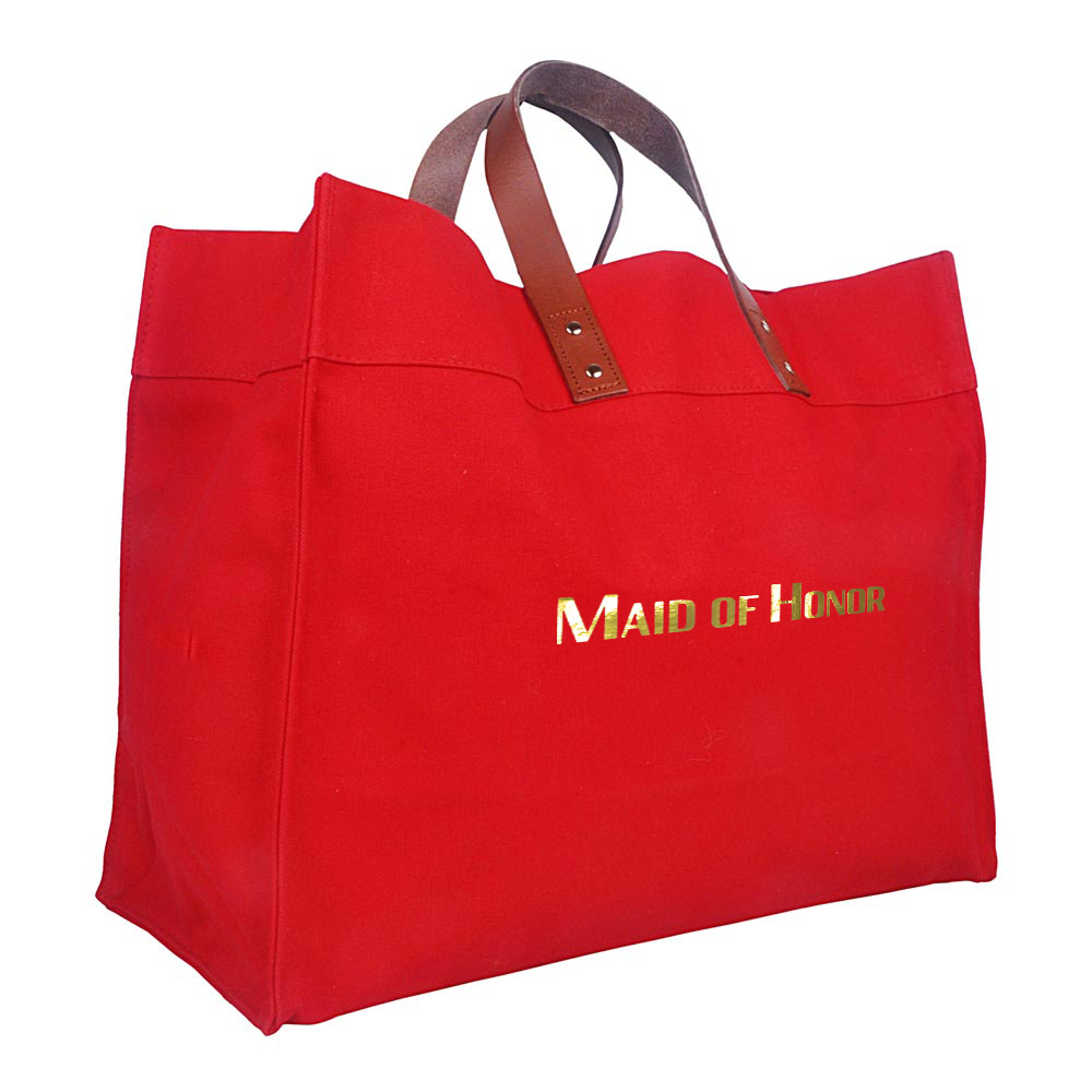 18 Oz. Super Heavy Canvas Manhattan Tote Bag 13