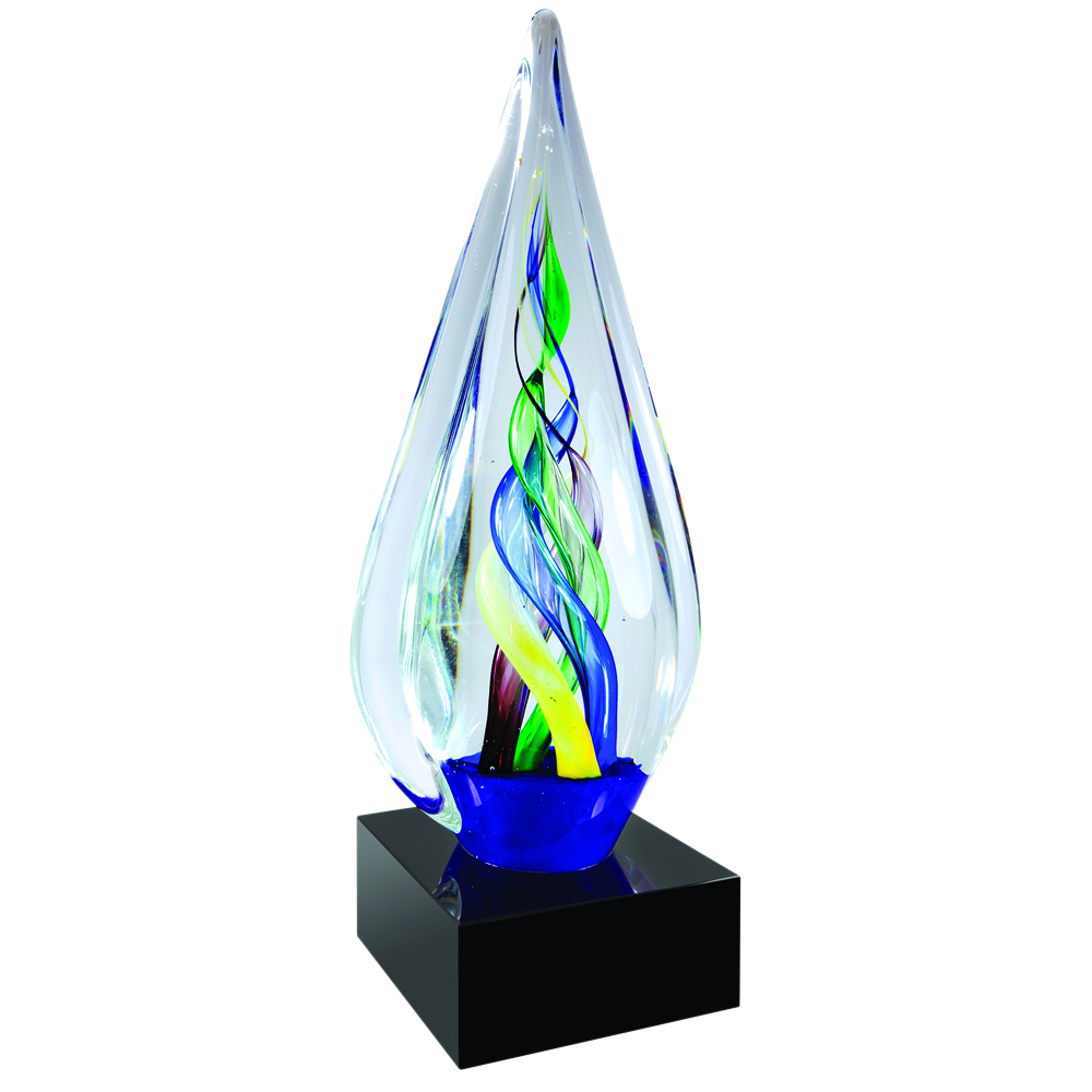 Isle of Capri Art Glass 10.75" 2