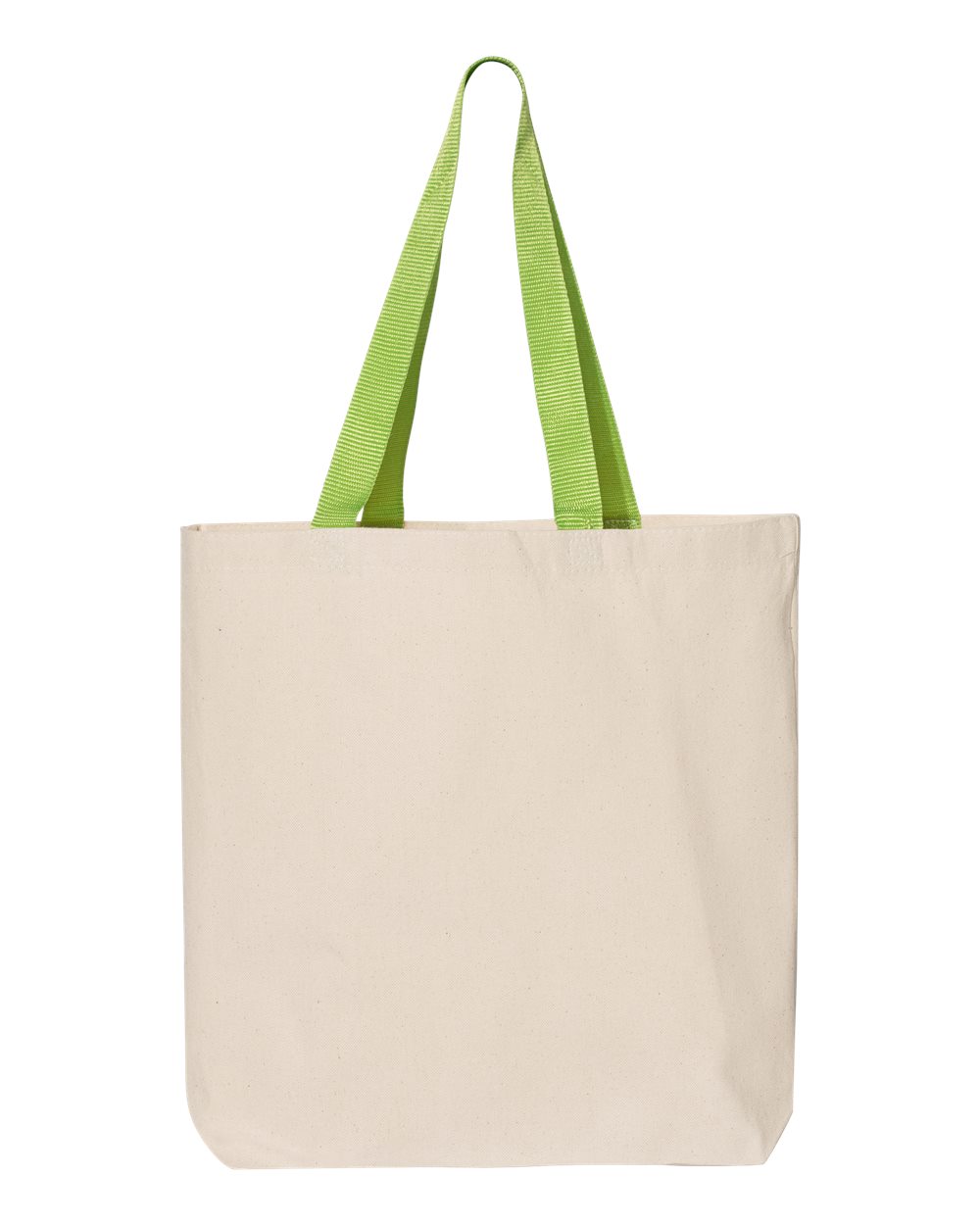 11L Canvas Tote with Contrast-Color Handles - Q4400 10
