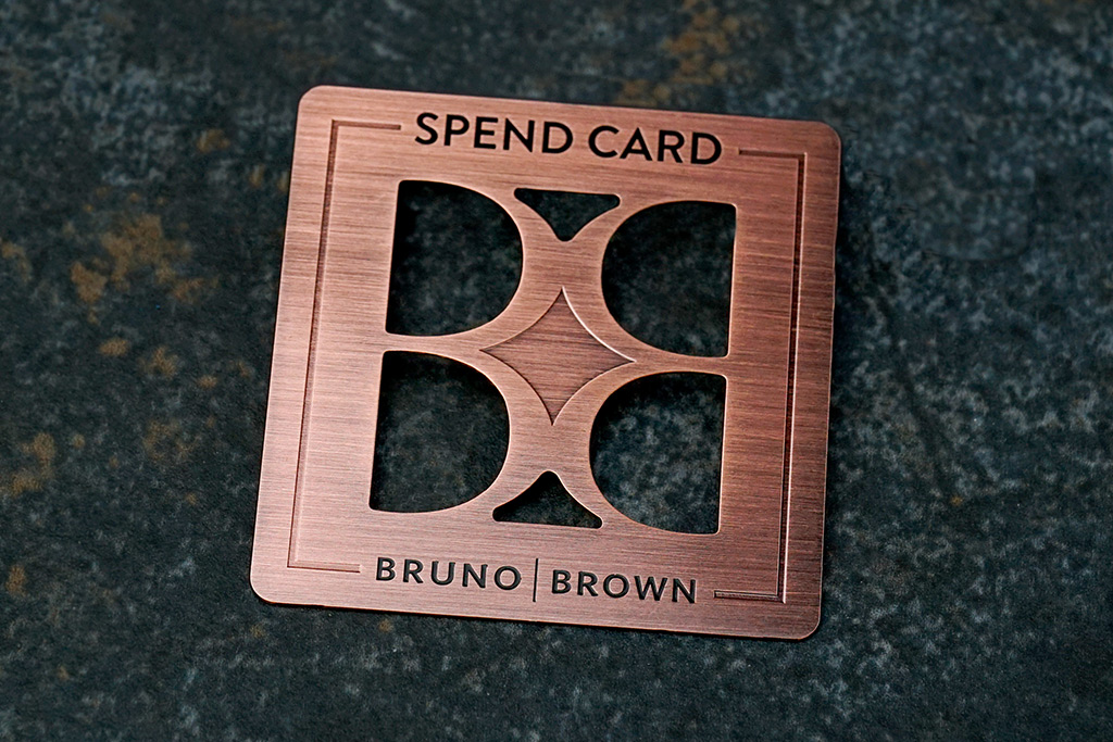 Square Metal Business Cards 14