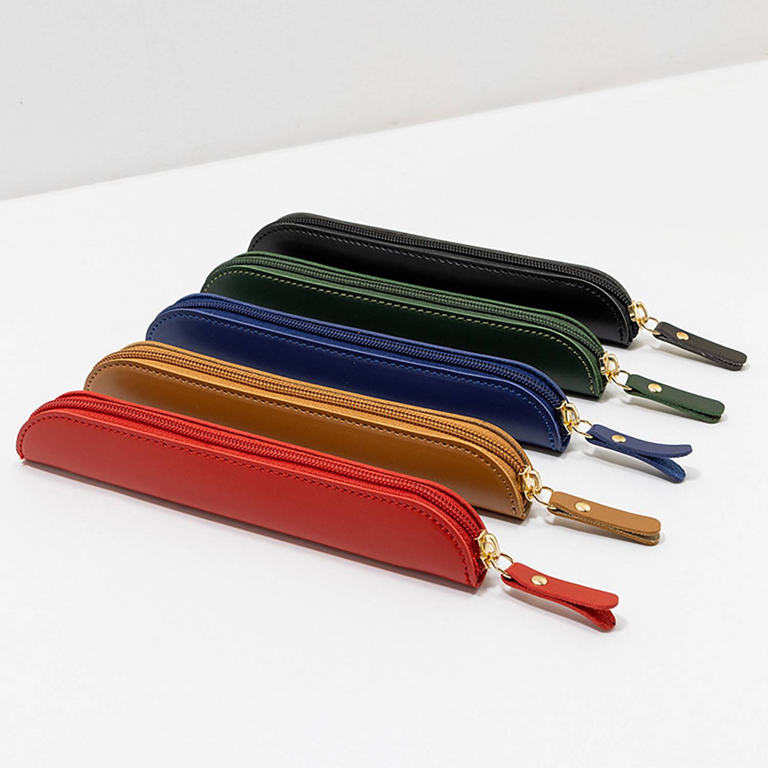 PU Leather Pencil Case Pen Storage Bag 1