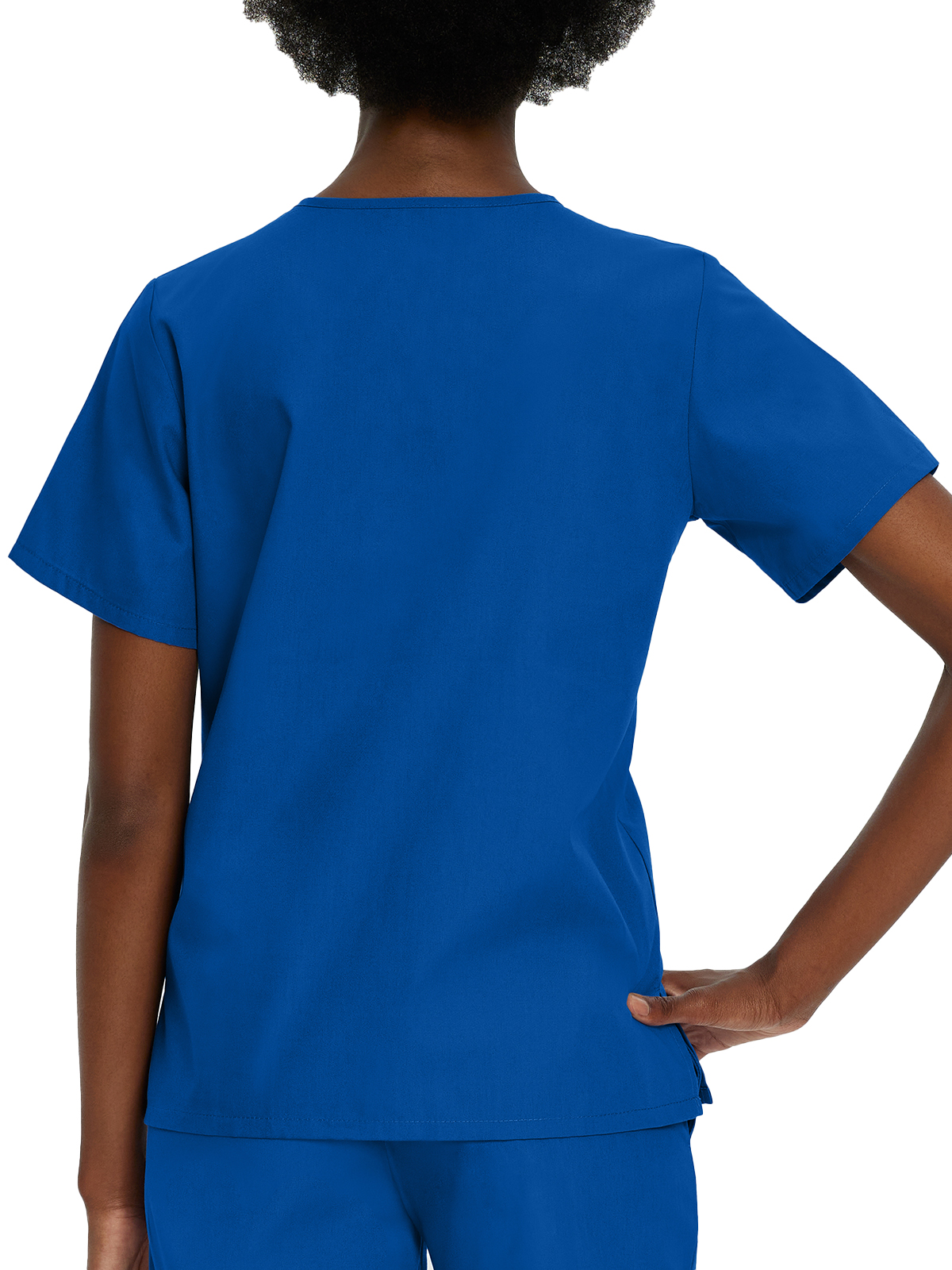Landau - Essentials - Women's Four-Pocket Durable V-Neck Top 40