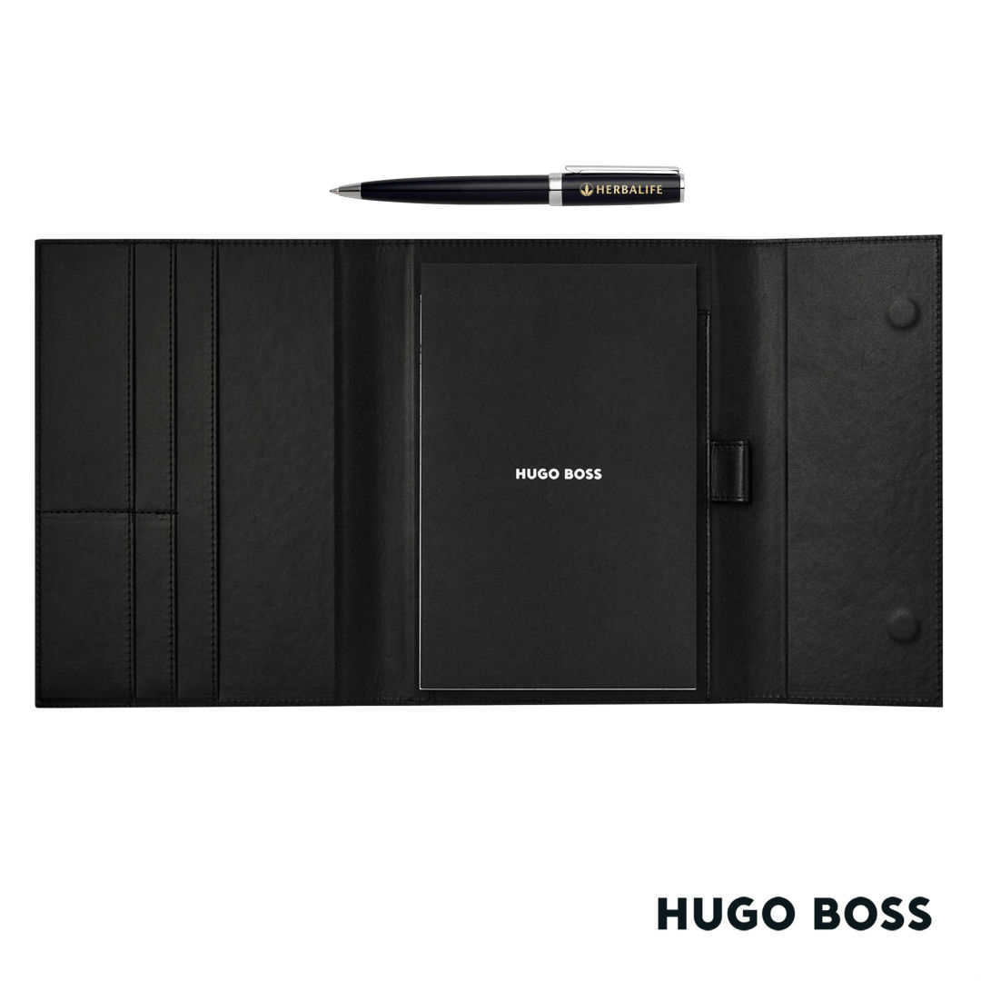 Hugo Boss® Ballpoint Pen & A5 Folder Set 5