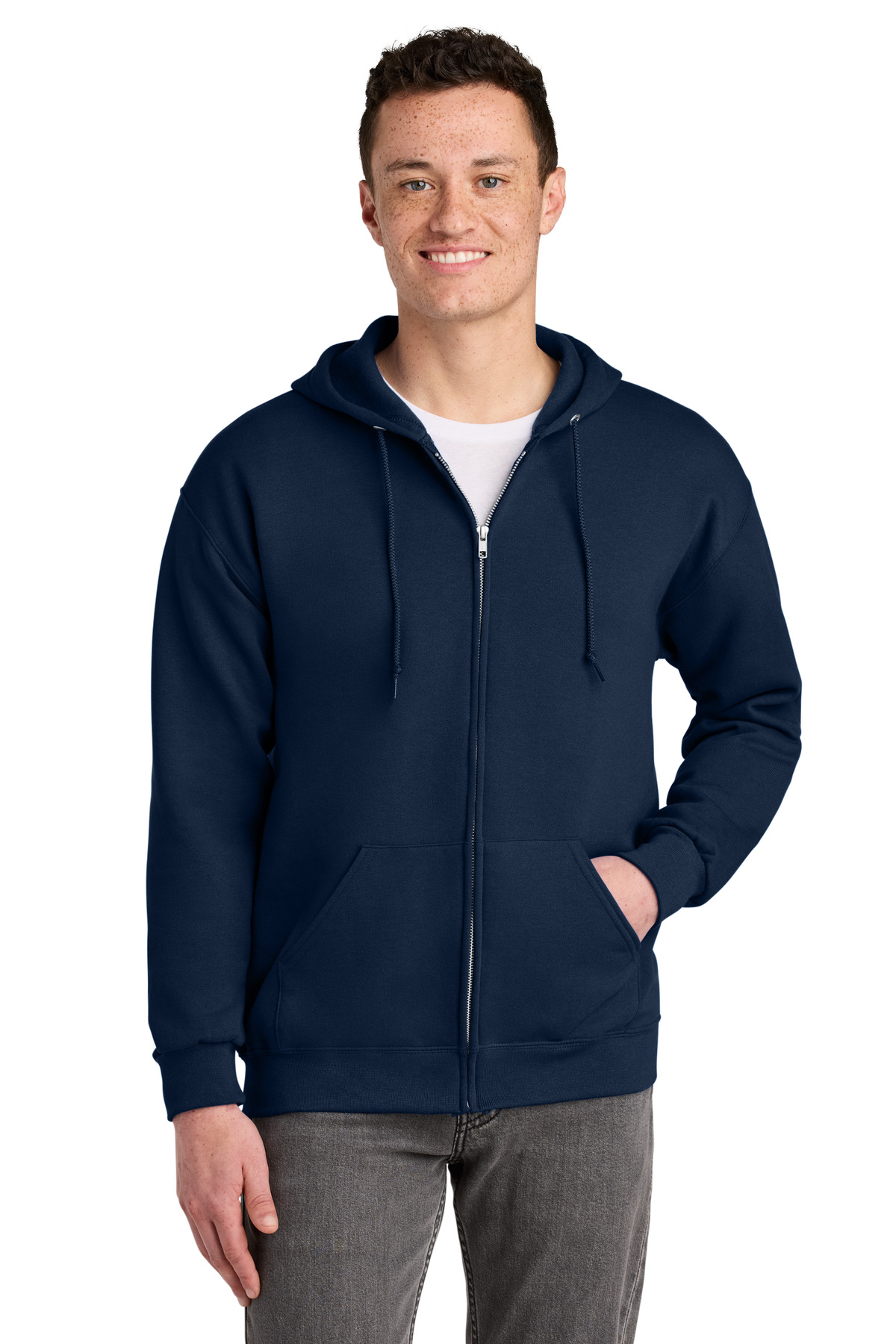 Jerzees - NuBlend Full-Zip Hooded Sweatshirt. 993M 47