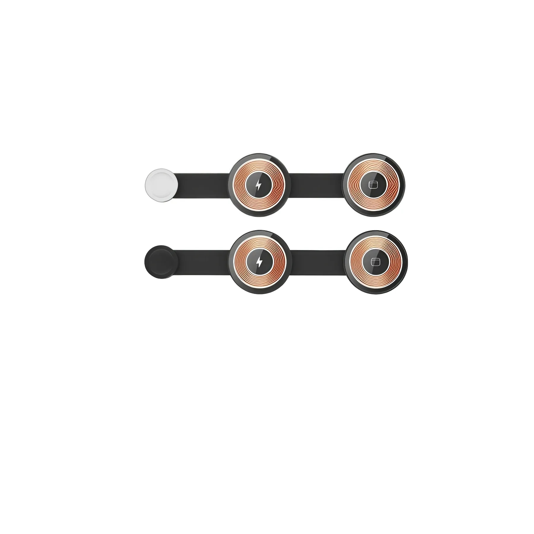Leather Foldable Magnetic Wireless Charger 6