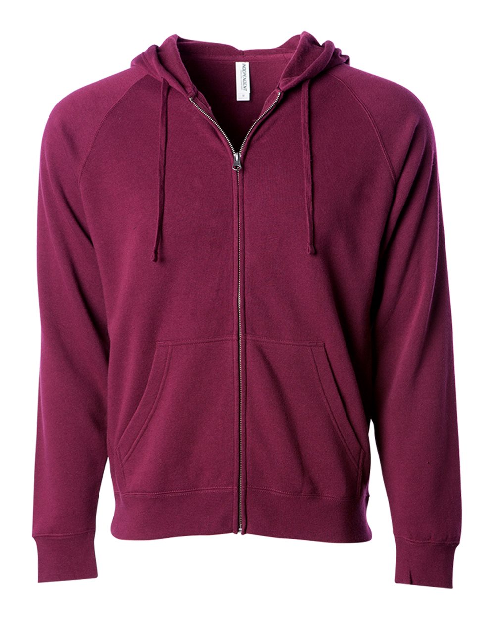 Unisex Special Blend Raglan Full-Zip Hooded Sweatshirt - PRM33SBZ 28