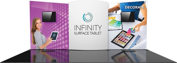 Formulate Designer Series 20ft Fabric Backwall Kit 08 1