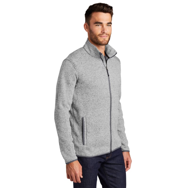 Port Authority Sweater Fleece Jacket. 13