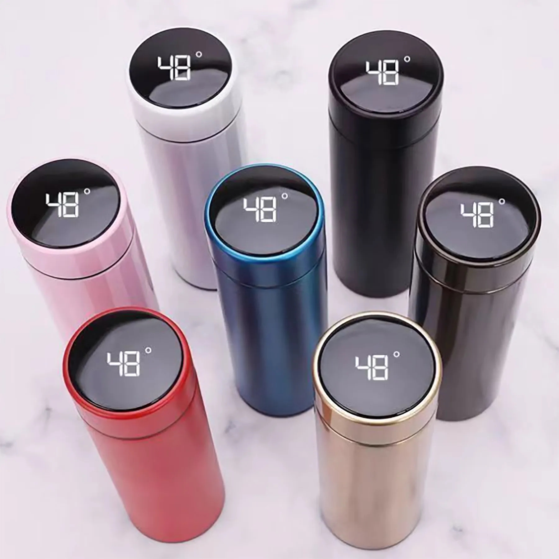 Smart Kettle 500ml Thermal Mug with LED Temperature Display 3