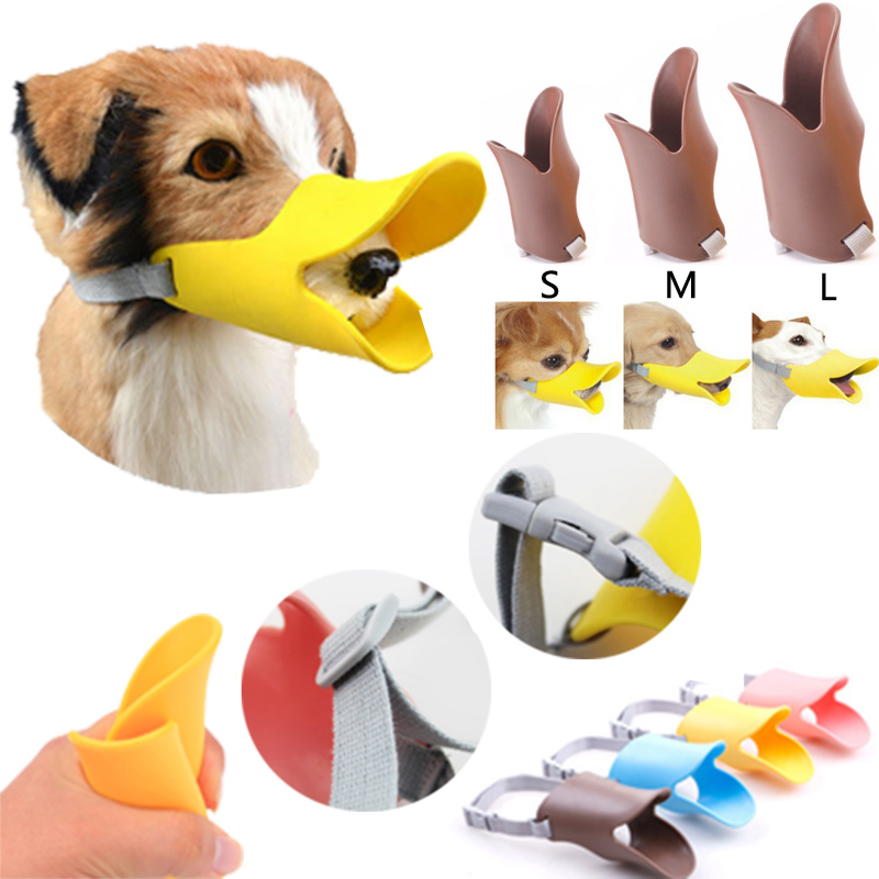 Small Silicone Pet Adjustbale Muzzle 2