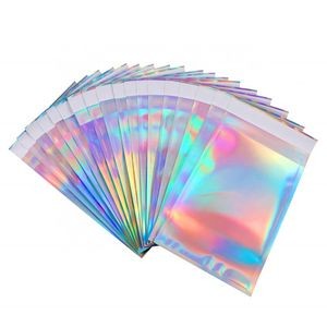 Holographic Metallic Poly Mailers Foil Glitter Bag 2