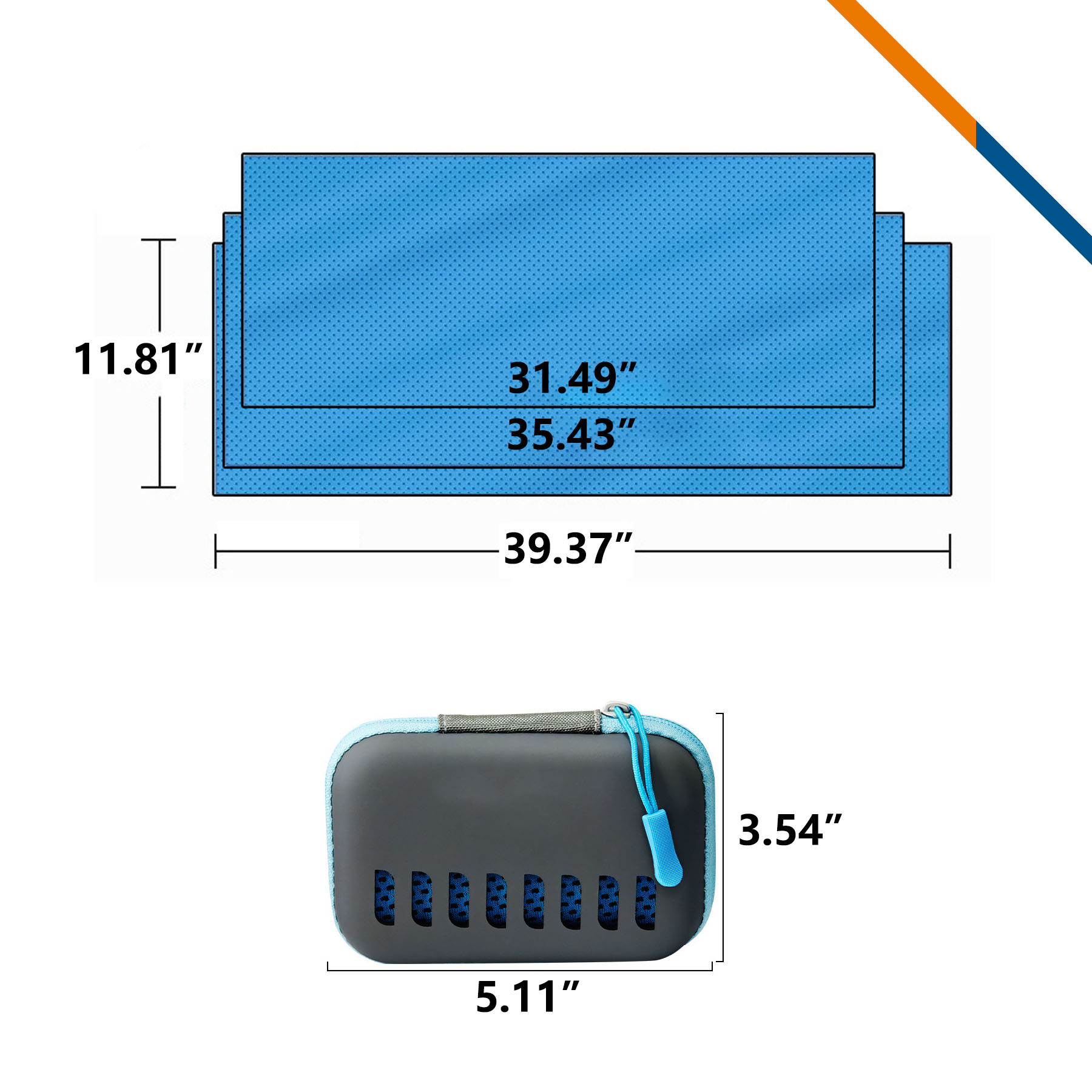 Sunli Sport Cooling Towel 12